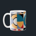 Abstrakte Memphis: Geometrischer Vintager Stil. Kaffeetasse<br><div class="desc">Abstraktes geometrisches Muster.Printdesign im Memphis-Stil.Vintages Design, einfache Linien und Formen mosaikem Hintergrund. Geometrische Melodien, Memphis-Stil auf einer Vintagen Leinwand. Der Stil der geometrischen Memphis strahlt in dieser trendigen, abstrakten Musterdekoration aus. Muster, Kreis, nahtlos, Illustration, abstrakt, rund, Hintergrund, geometrisch, Textur, Dekoration, Mode, Vintag, Poster, Retro, Kreativität, Luxus, Stoff, bunt, Ornament, modern...</div>