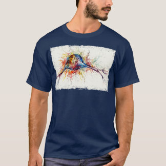 Abstrakte menschliche Nervenzelle 5 T-Shirt
