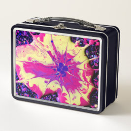 Abstrakte Metal Lunch Box