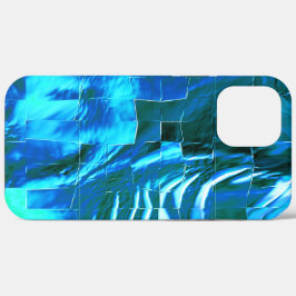 Abstrakte metallische Textur des Himmelsmosaiks Case-Mate iPhone Hülle