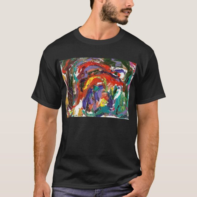 Abstrakte Mini-Farbe 3 T-Shirt (Vorderseite)