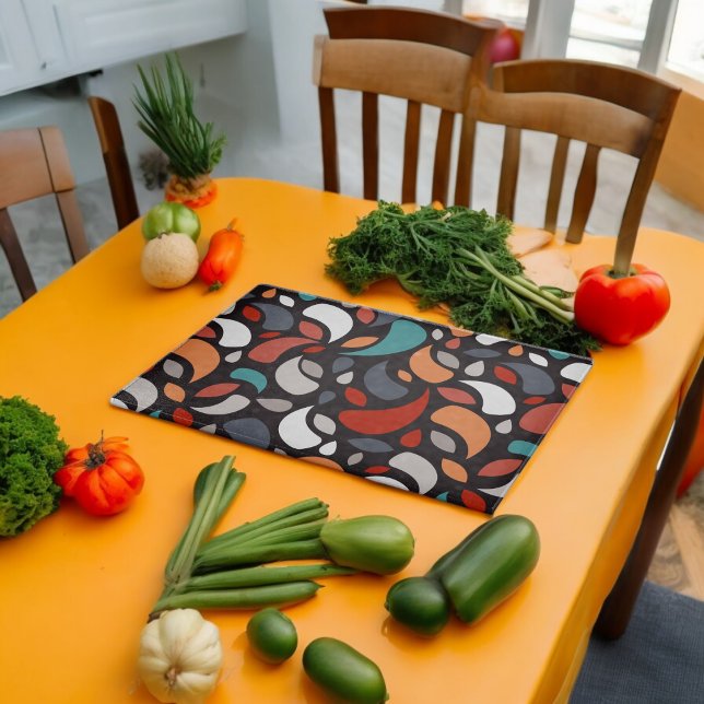 Abstrakte minimale geometrische Form Schneidebrett (Chopping Board)