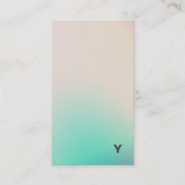 Abstrakte minimale Steigungs-vertikale Visitenkarte