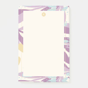 Abstrakte Minimalistische Liebe Valentine Branchen Post-it Klebezettel
