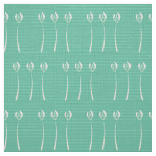 Abstrakte Minze Art Deco Stoff