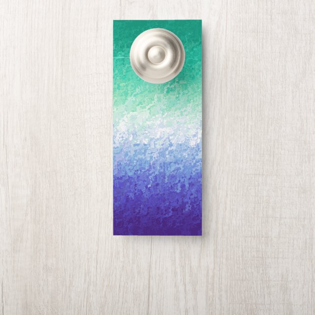 Abstrakte MLM Men Love Men Pride Flag Türanhänger (Auf Knauf)