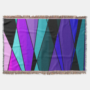 Abstrakte moderne geometrische Formen Dreiecke bla Decke