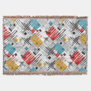 Abstrakte, moderne geometrische Formen, Streifen Decke