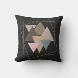 Abstrakte moderne geometrische futuristische Kunst Kissen