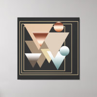 Abstrakte moderne geometrische futuristische Kunst