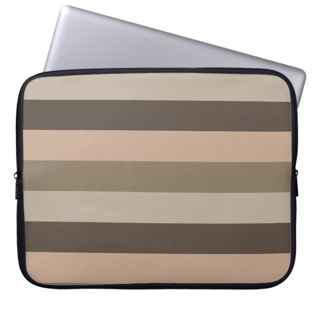 Abstrakte moderne geometrische Linien Laptopschutzhülle (Vorderseite)
