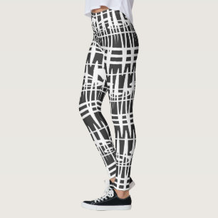 Abstrakte, moderne, geometrische Linien Leggings
