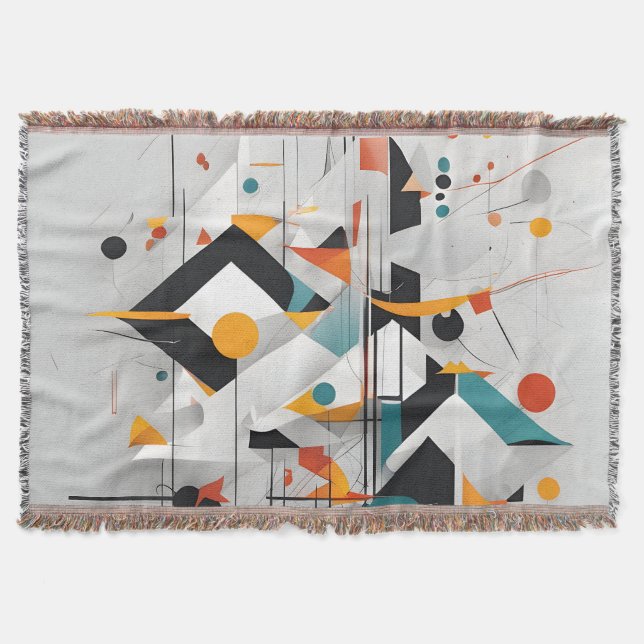 Abstrakte moderne Kunst Decke (Vorderseite)