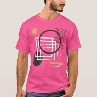Abstrakte moderne Kunst Design Frauen Männer Abstr T-Shirt