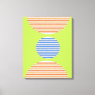 abstrakte moderne Kunst Leinwanddruck