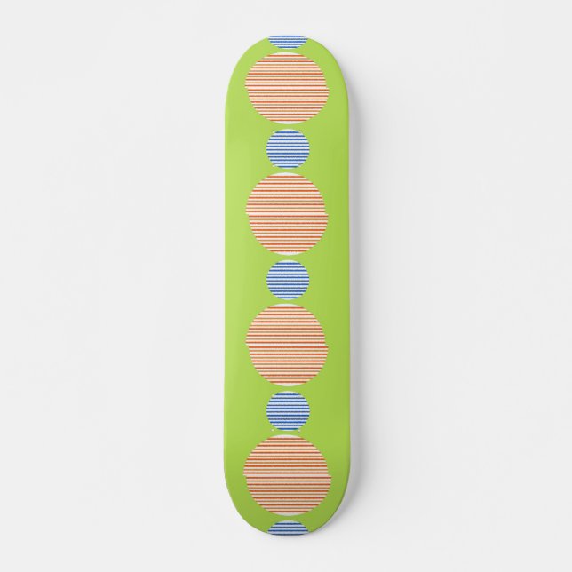 abstrakte moderne Kunst Skateboard (Vorne)