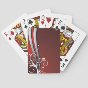 Abstrakte Moderne Kunst Spielkarten