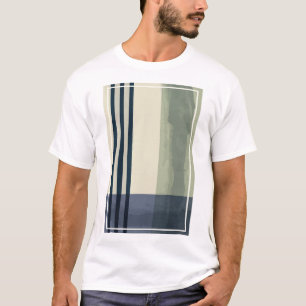 Abstrakte moderne Malkunst T-Shirt