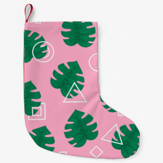 Abstrakte moderne trendige Style-Hipster-Geometrie Kleiner Weihnachtsstrumpf