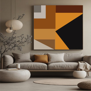 Abstrakte moderne Wandkunst für Zuhause- oder Büro Leinwanddruck