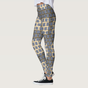 Abstrakte modische Mode-Kompression für Leggings