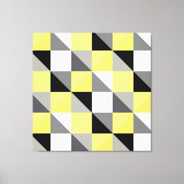 Abstrakte Mosaikwerbung Leinwanddruck
