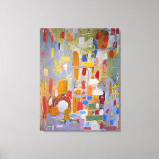 Abstrakte Multifarben-Canvas drucken Leinwanddruck