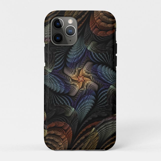 Abstrakte Muscheln Case-Mate iPhone Hülle (Rückseite)