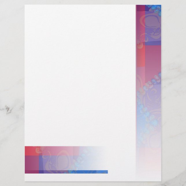 Abstrakte Muster #001 Letterhead (Vorderseite)