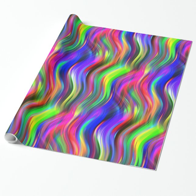 Abstrakte Muster 43A Umschlagpapier Geschenkpapier (Ungerollt)