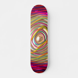Abstrakte Muster 53A-B Optionen Skateboard