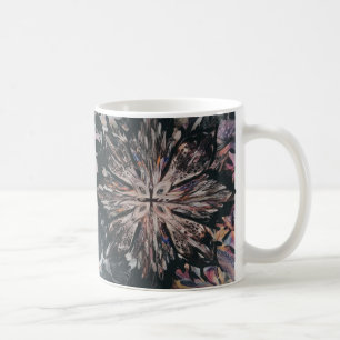 Abstrakte Muster Silhouette - künstlerisches moder Kaffeetasse