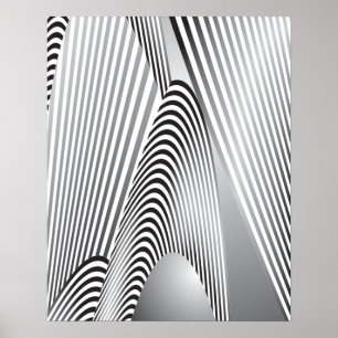 Abstrakte Mustererstellung 3 Poster