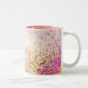 abstrakte Mustergalaxie Zwei-Tone-Kaffeemaschine T Zweifarbige Tasse