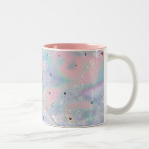 abstrakte Mustergalaxie Zwei-Tone-Kaffeemaschine T Zweifarbige Tasse