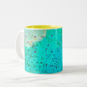 abstrakte Mustergalaxie Zwei-Tone-Kaffeemaschine T Zweifarbige Tasse