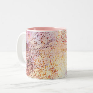 abstrakte Mustergalaxie Zwei-Tone-Kaffeemaschine T Zweifarbige Tasse