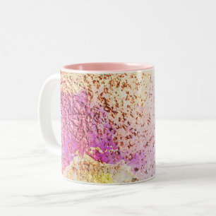 abstrakte Mustergalaxie Zwei-Tone-Kaffeemaschine T Zweifarbige Tasse