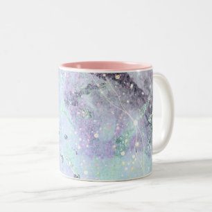 abstrakte Mustergalaxie Zwei-Tone-Kaffeemaschine T Zweifarbige Tasse