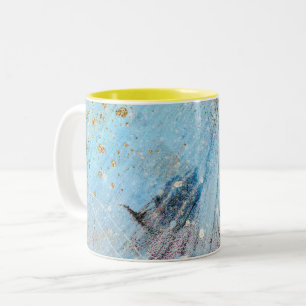 abstrakte Mustergalaxie Zwei-Tone-Kaffeemaschine T Zweifarbige Tasse