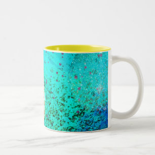 abstrakte Mustergalaxie Zwei-Tone-Kaffeemaschine T Zweifarbige Tasse