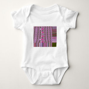 Abstrakte Musterkunst drucken, dicht und komplizie Baby Strampler