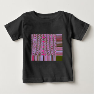 Abstrakte Musterkunst drucken, dicht und komplizie Baby T-shirt