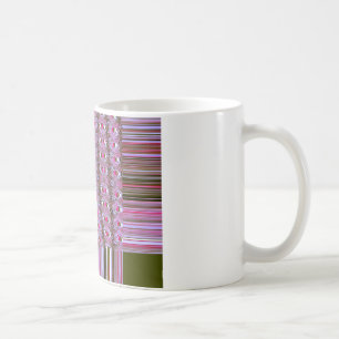 Abstrakte Musterkunst drucken, dicht und komplizie Kaffeetasse