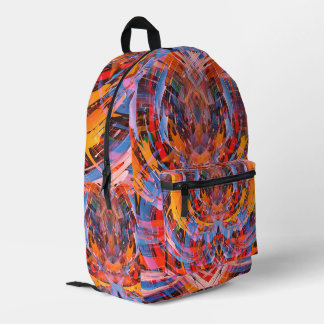 Abstrakte mystische Fantasy-Kunst Bedruckter Rucksack
