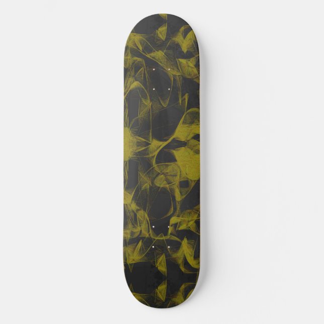abstrakte Natur Skateboard (Vorderseite)