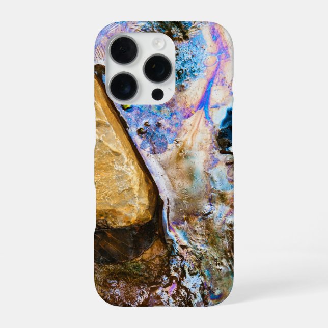 abstrakte Natur Stille Wasser iPhone 16 Pro Hülle (Rückseite)