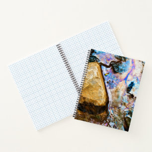 abstrakte Natur Stillwasser Notizbuch
