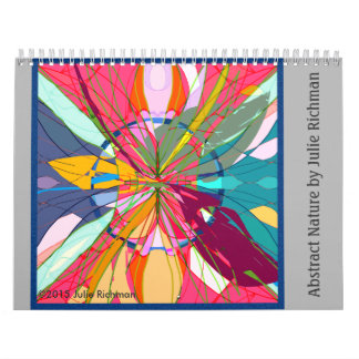 Abstrakte Natur-Zeichnungen Kalender