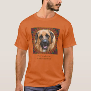 Abstrakte Naturkunstrahmen gestalten Ihr eigenes F T-Shirt